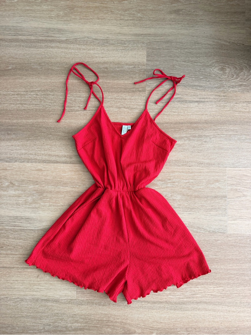 & other stories Paris atelier red romper